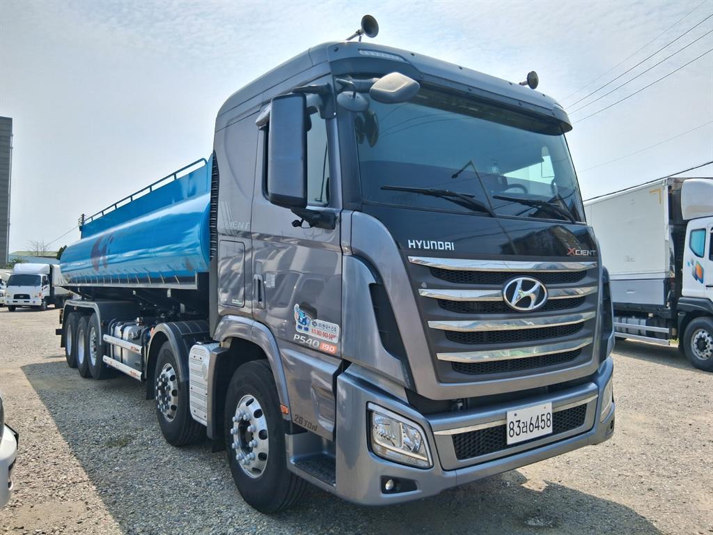 현대 엑시언트 25톤 2+3축 살수차 2018년형 주행 689,546km 중고 화물차 상세 이미지 2