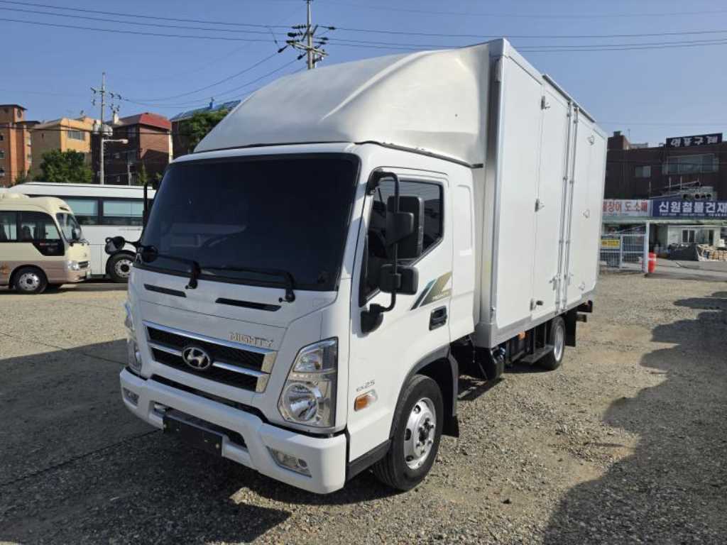 2.5톤 익스하이 내장탑 파워게이트 2021년식 주행 102,133km 중고 화물차 익스탑 대표 이미지