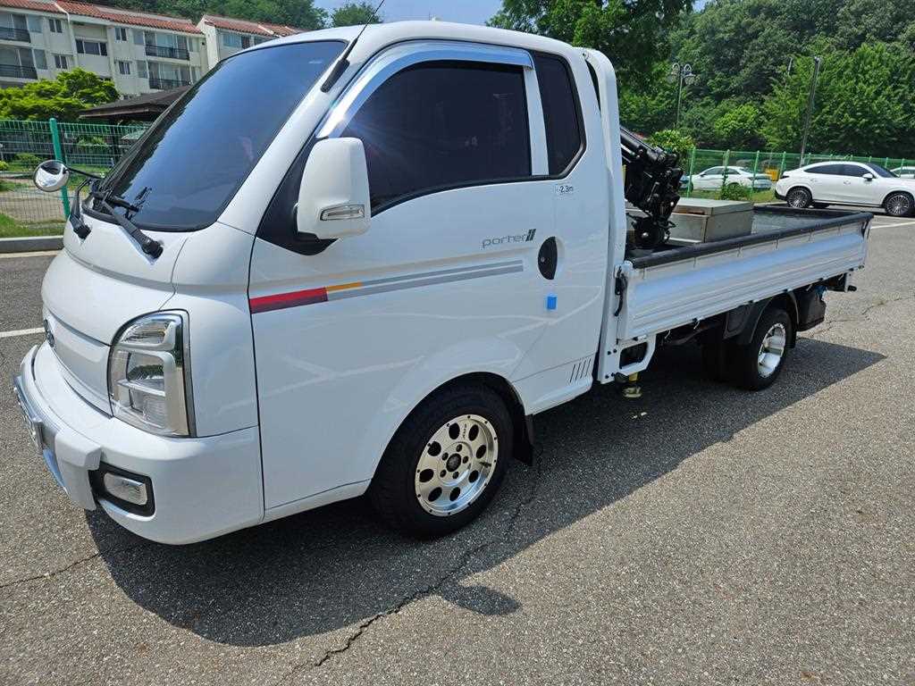 현대 포터2 1톤 크레인 기본형 2020년형 주행 51,020km 중고 화물차 대표 이미지