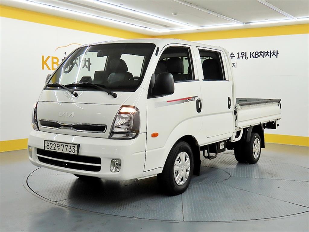 기아 더뉴봉고3 1톤 더블캡 초장축 카고 2022년식 주행 24,993km 중고 화물차 상세 이미지 2