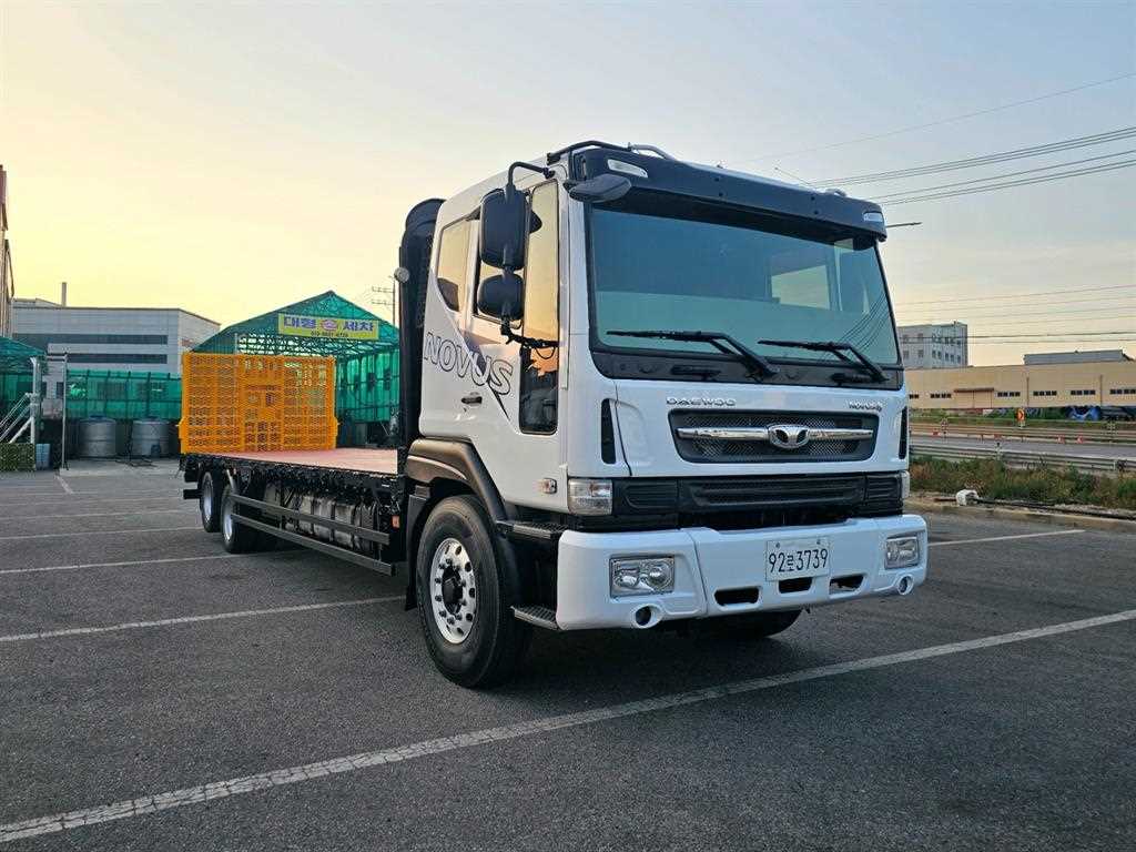 대우 8.5톤 극초장축 후축 셀프로더 2017년식 주행 600,801km 중고 화물차 상세 이미지 6