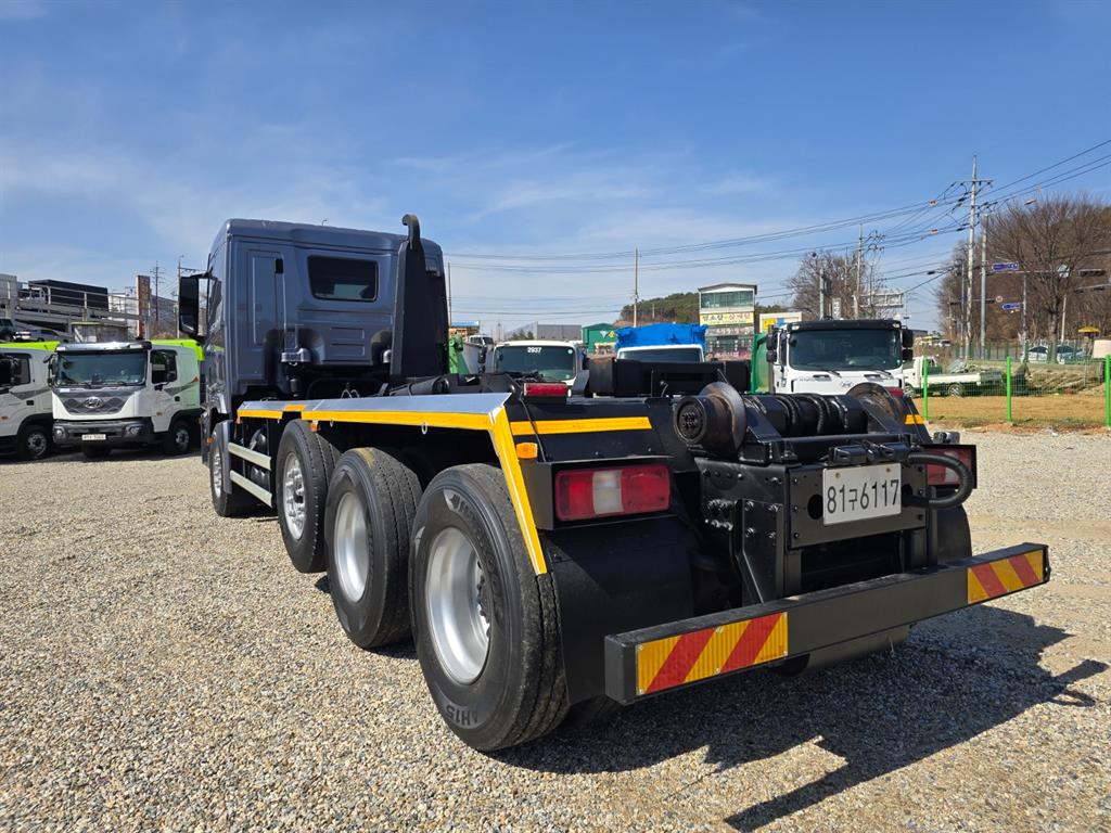 현대 엑시언트 22톤 원쓰리 암롤트럭 2019년형 주행 219,650km 중고 화물차 상세 이미지 7