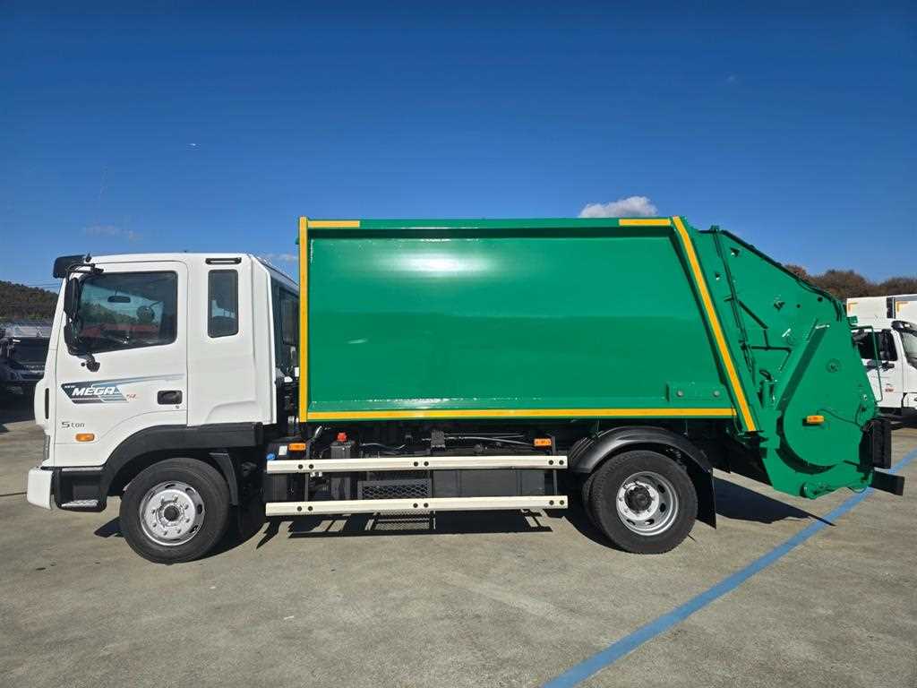 현대 메가트럭 6.5톤 압착진개차 2018년식 주행 163,450km 중고 화물차 대표 이미지