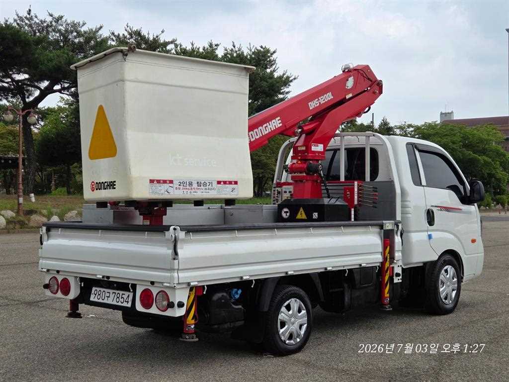 2022년식 주행 31,725km 기아 더뉴봉고3 1톤 동해 1200 바가지차 중고 화물차 상세 이미지 6