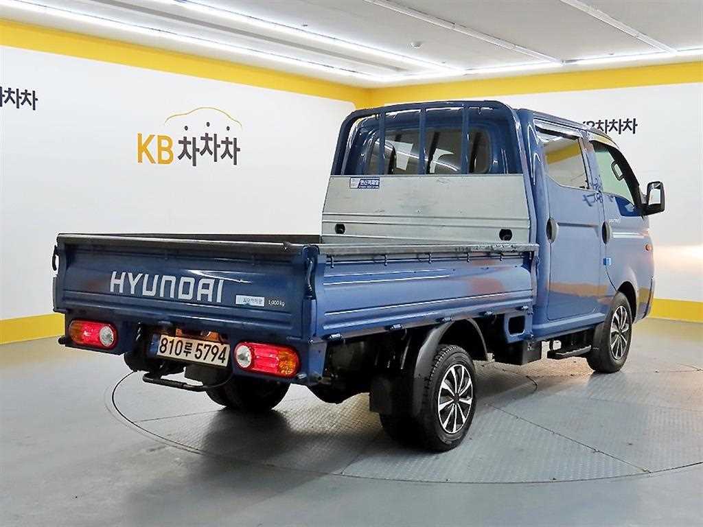 현대 포터2 1톤 무사고 더블캡 카고 중고 화물차 2022 주행 29,511km 상세 이미지 4