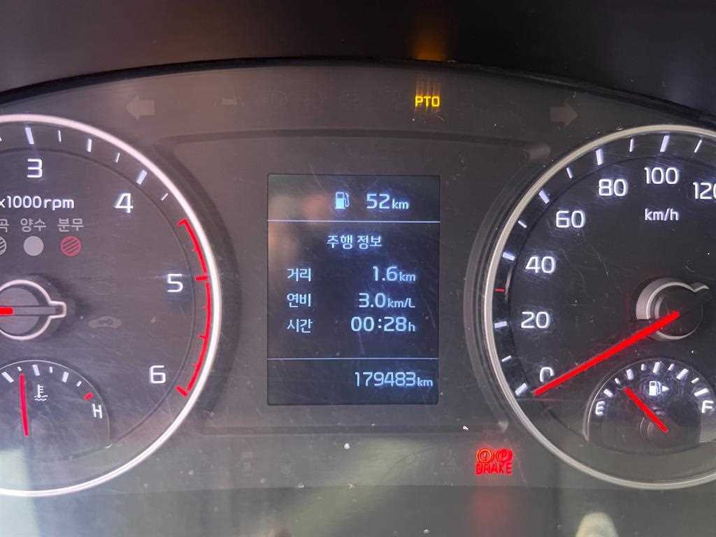 기아 더뉴봉고3 1톤 바가지차 2020년식 주행 179,347km 중고 화물차 상세 이미지 15