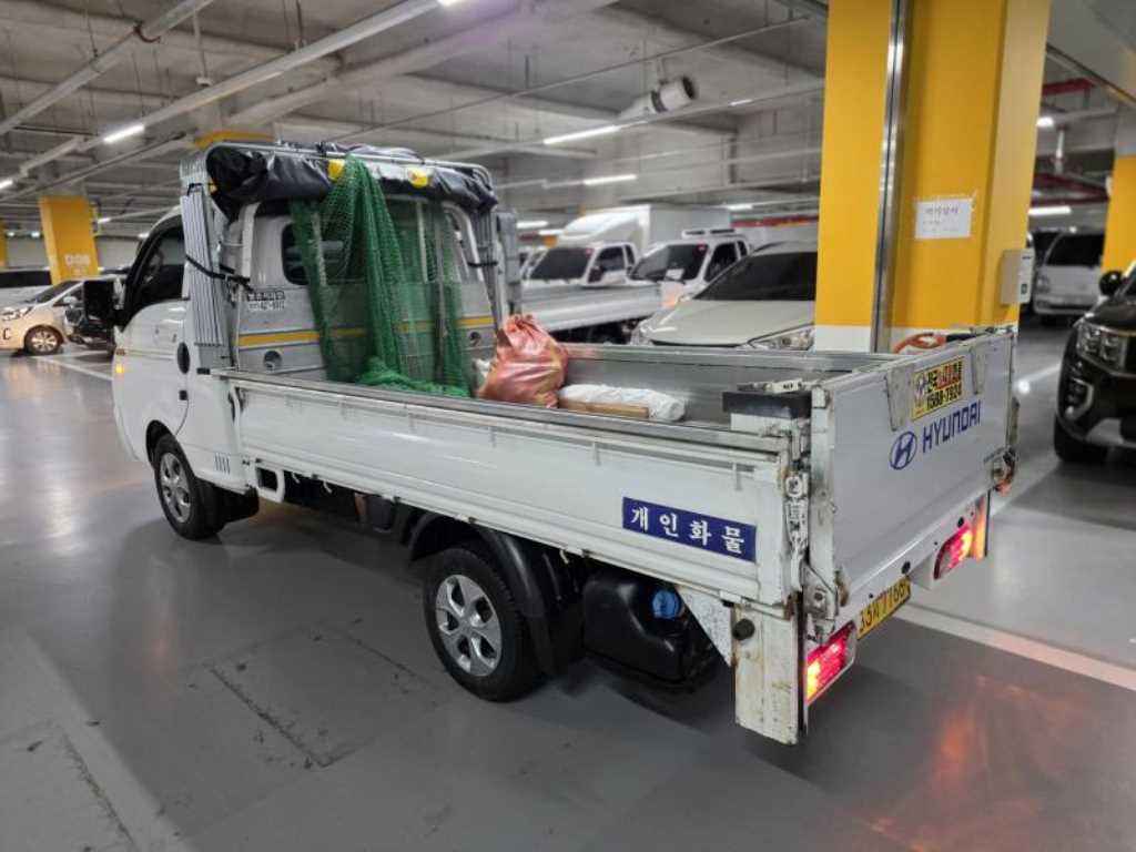 현대 포터2 1톤 파워게이트 슈퍼캡 초장축 2020년식 주행 118,532km 중고 화물차 카고 상세 이미지 3