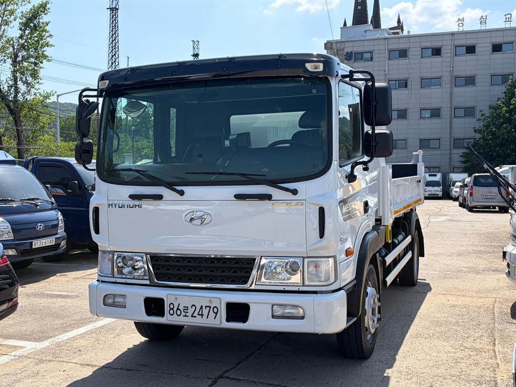 현대 메가트럭 5톤 롱덤프 2019년식 중고 화물차 2019-09 주행 196,410km 대표 이미지