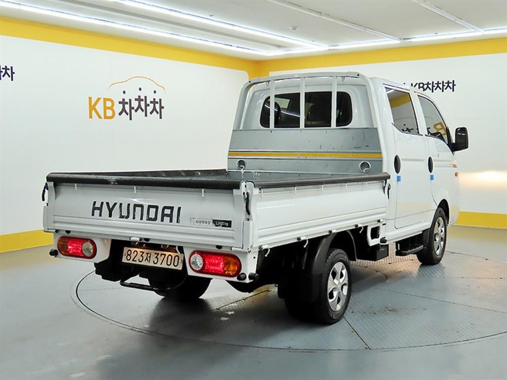 현대 포터2 1톤 더블캡 초장축 카고 2023년식 주행 54,598km 중고 화물차 상세 이미지 4