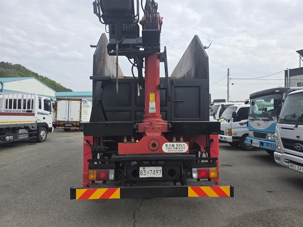 현대 메가트럭 5톤 동양SS2200 집게차 2017년형 주행 255,091km 중고 화물차 상세 이미지 5