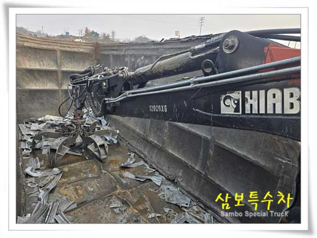 2007년식 주행 528,034km 현대 9.5톤 히아브 12000XG 집게차 중고 화물차 상세 이미지 7