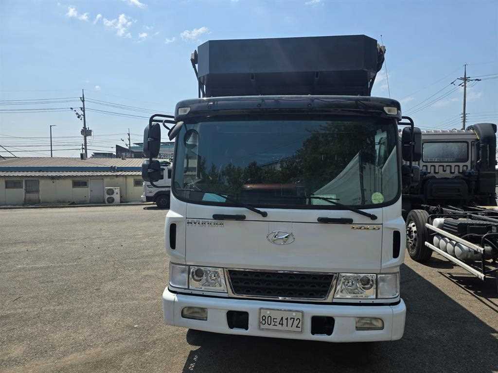 현대 메가트럭 2.2톤 앞축 집게차 2019년식 주행 459,789km 중고 화물차 대표 이미지