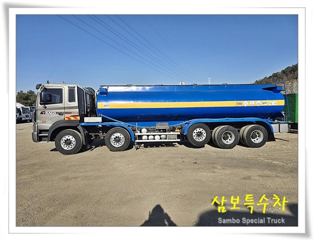 현대 트라고 25톤 고무코팅 탱크로리 2012년식 주행 1,740,766km 중고 화물차 홈/탱크로리 상세 이미지 4