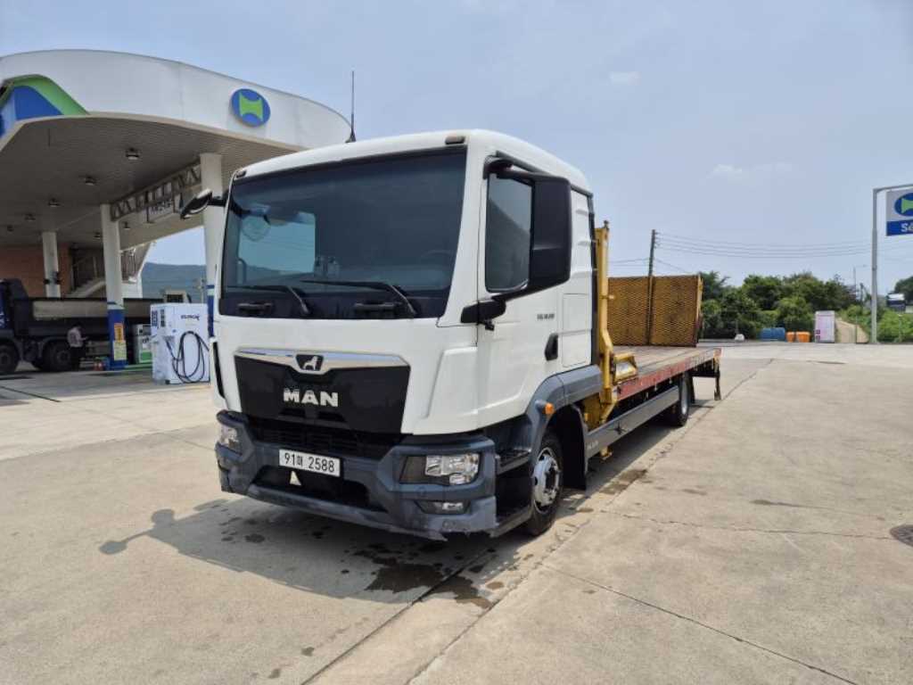 3.5톤 오토 미니추레라 셀프로더 2021년식 주행 177,383km 중고 화물차 대표 이미지