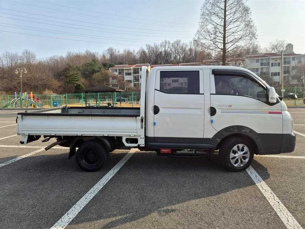 현대 포터2 1톤 더블캡 초장축 카고 2017년식 주행 122,548km 중고 화물차 상세 이미지 14