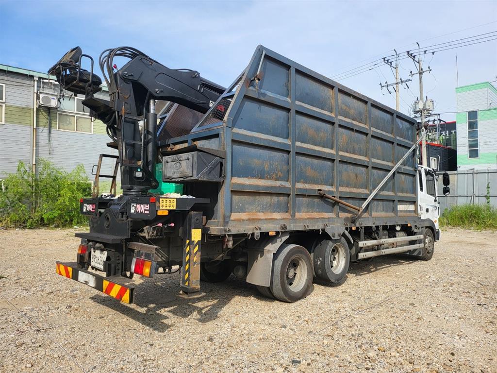 현대 메가트럭 5톤 히아브 집게차 2019년식 주행 199,000km 중고 화물차 상세 이미지 5