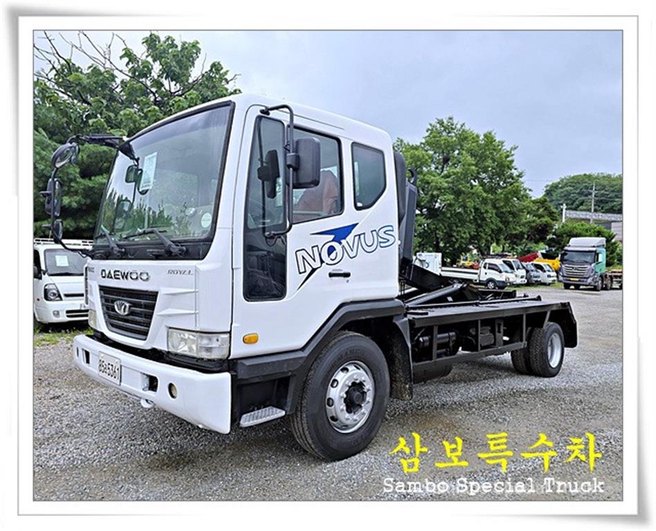 대우 노부스 5톤 암롤트럭 2012년식 중고 화물차 2012-03 주행 222,182km 대표 이미지
