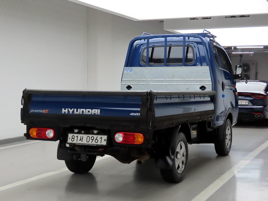 현대 포터2 4WD 1톤 슈퍼캡 장축 카고 2019년식 주행 49,969km 중고 화물차 상세 이미지 4