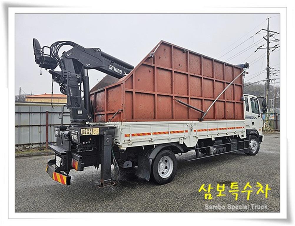 현대 메가트럭 5톤 히아브 XG 집게차 2006년식 중고 화물차 2006-12 주행 406,723km 대표 이미지