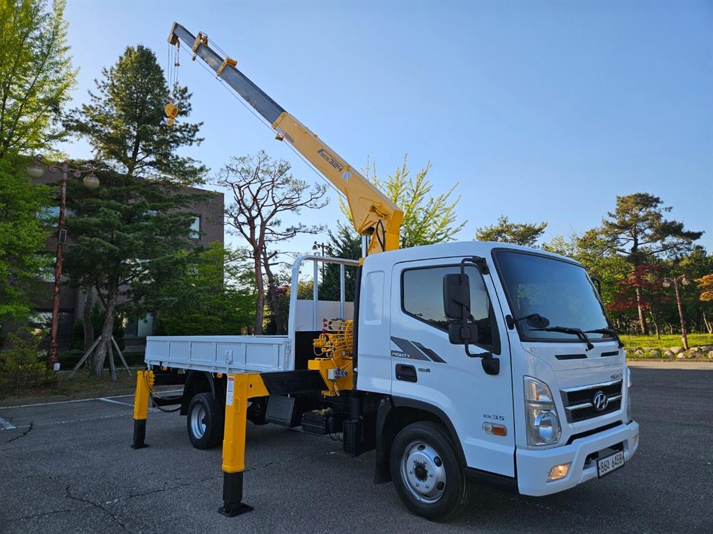 현대 3.5톤 수산324 카고크레인 2018년식 주행 283,354km 중고 트럭 상세 이미지 2