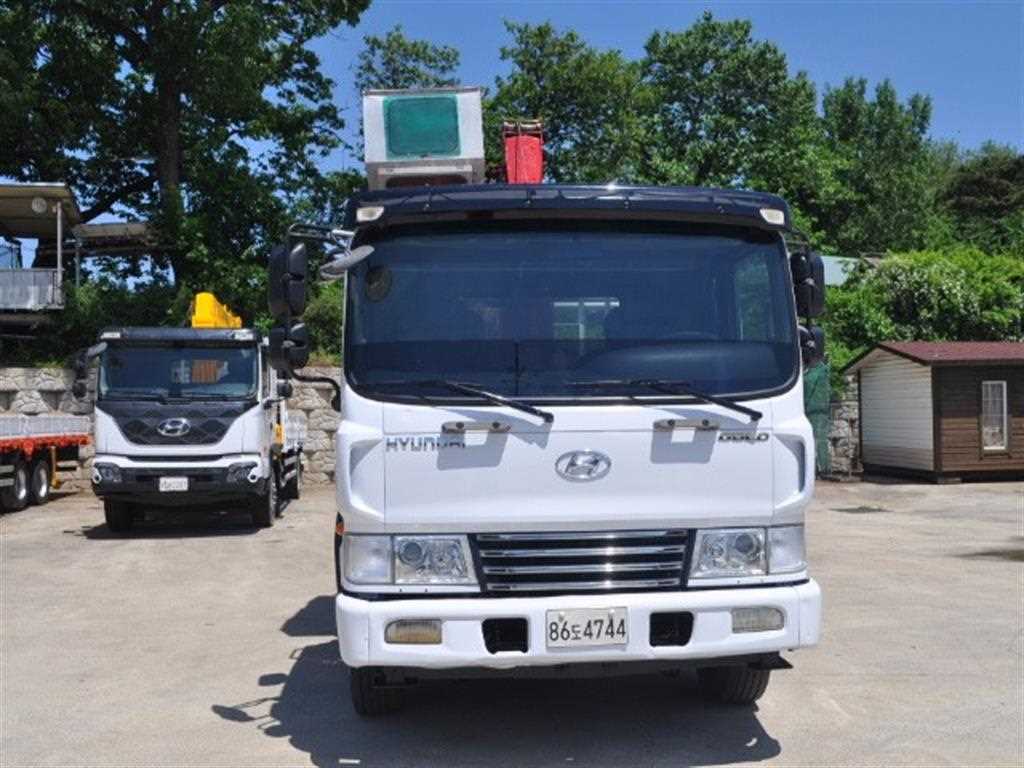 현대 4.5톤 초장축 수산 887 카고크레인 2015년식 중고 화물차 2015-03 주행 204,700km 상세 이미지 2