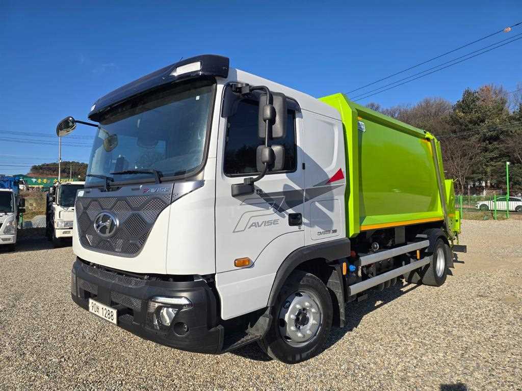 현대 파비스 5.5톤 압착진개차 2024년식 주행 47,308km 중고 화물차 대표 이미지