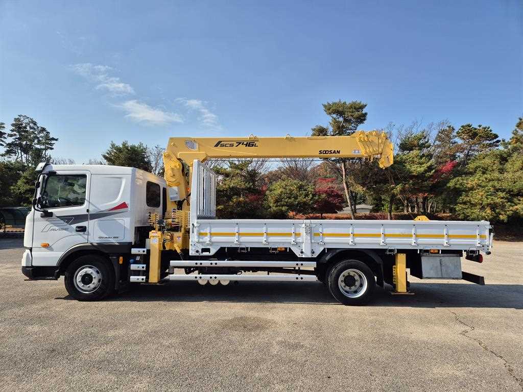 5톤 수산746 카고크레인 2021년식 주행 27,510km 중고 화물차 상세 이미지 5