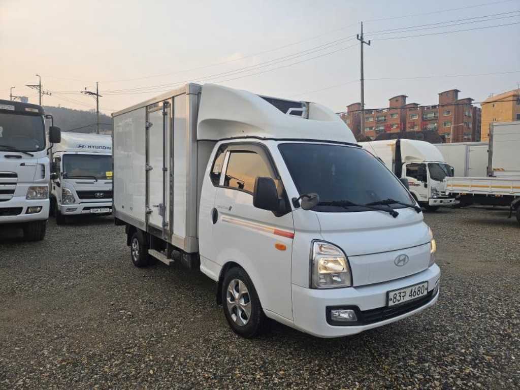현대 포터2 1톤 하이냉동탑 슈퍼캡 초장축 2022년식 주행 163,541km 중고 화물차 대표 이미지
