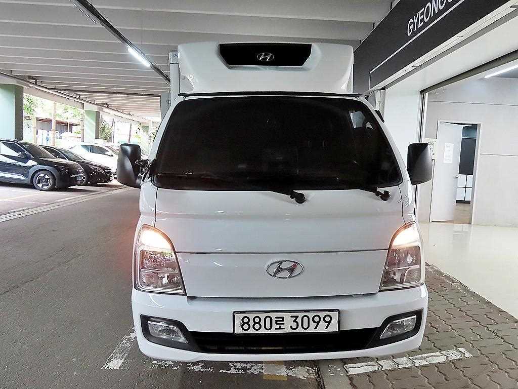 현대 포터2 1톤 슈퍼캡 초장축 트윈컴프 냉동탑 2022년식 주행 195,296km 중고 화물차 대표 이미지