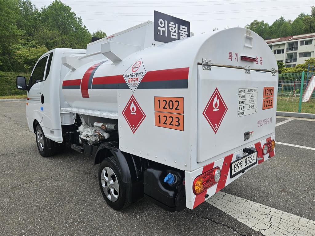현대 포터2 1톤 1500리터 홈로리 2022년형 주행 17,712km 중고 화물차 홈/탱크로리 상세 이미지 8
