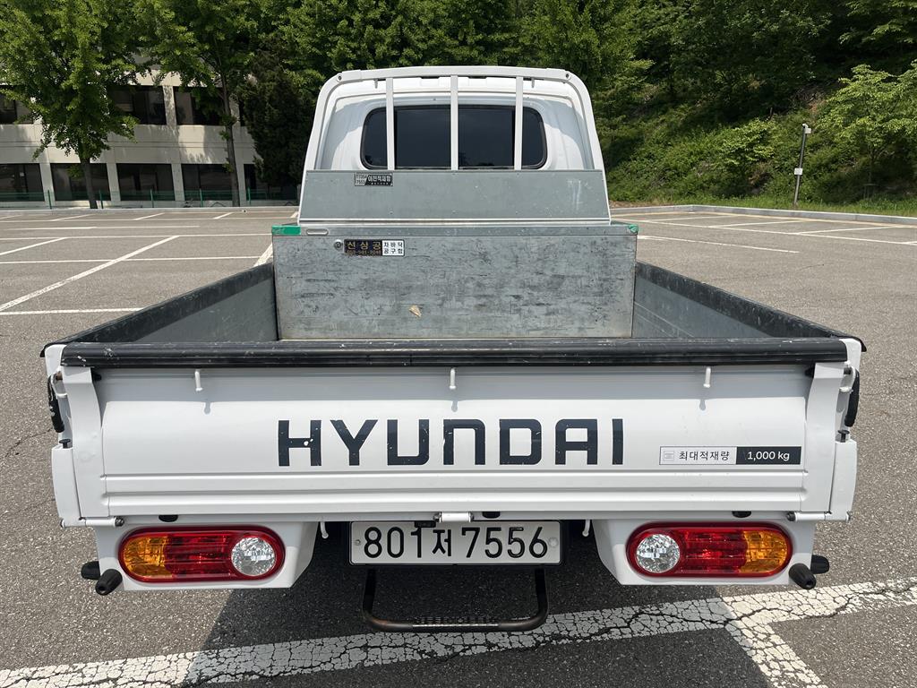 현대 포터2 더블캡 초장축 1톤 카고 오토 중고 화물차 2022 주행 67,850km 상세 이미지 7