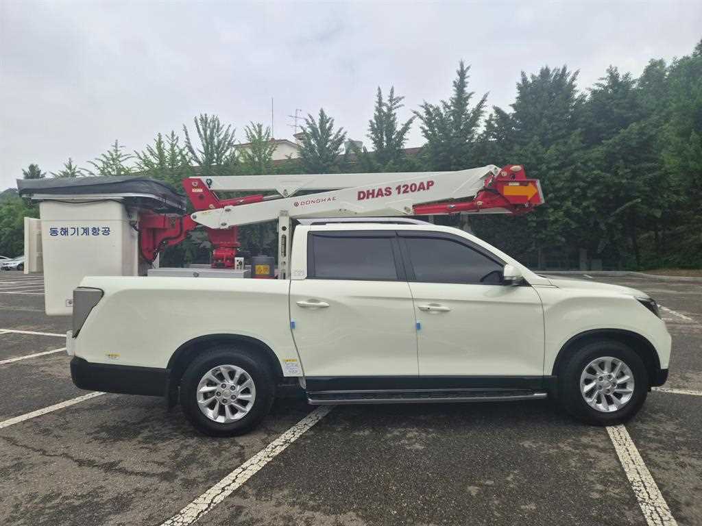 KG모빌리티 렉스턴 스포츠 칸 1톤 고소작업차 2020년식 주행 3,392km 중고 화물차 바가지차 상세 이미지 7
