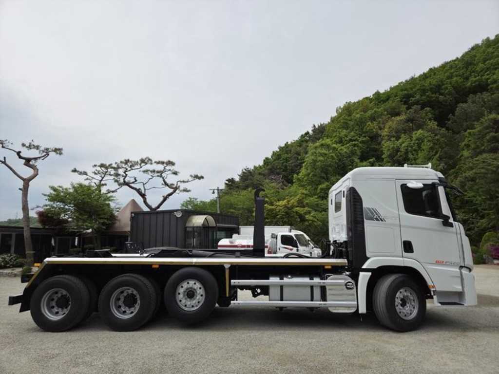 현대 트라고 엑시언트 25톤 원쓰리 암롤 2018년식 주행 312,238km 중고 화물차 상세 이미지 4