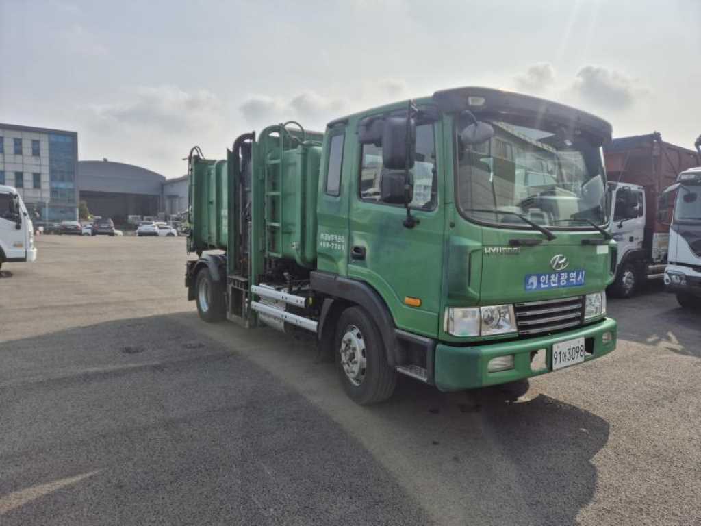 현대 5톤 음식물 수거차 2015년식 주행 160,000km 중고 화물차 음식물차 상세 이미지 2
