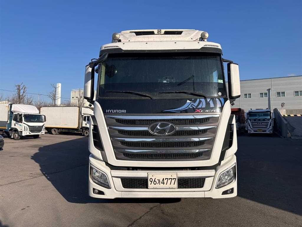 현대 엑시언트 14.5톤 원쓰리 컨테이너형 냉동탑 2019년식 주행 410,873km 중고 화물차 상세 이미지 2