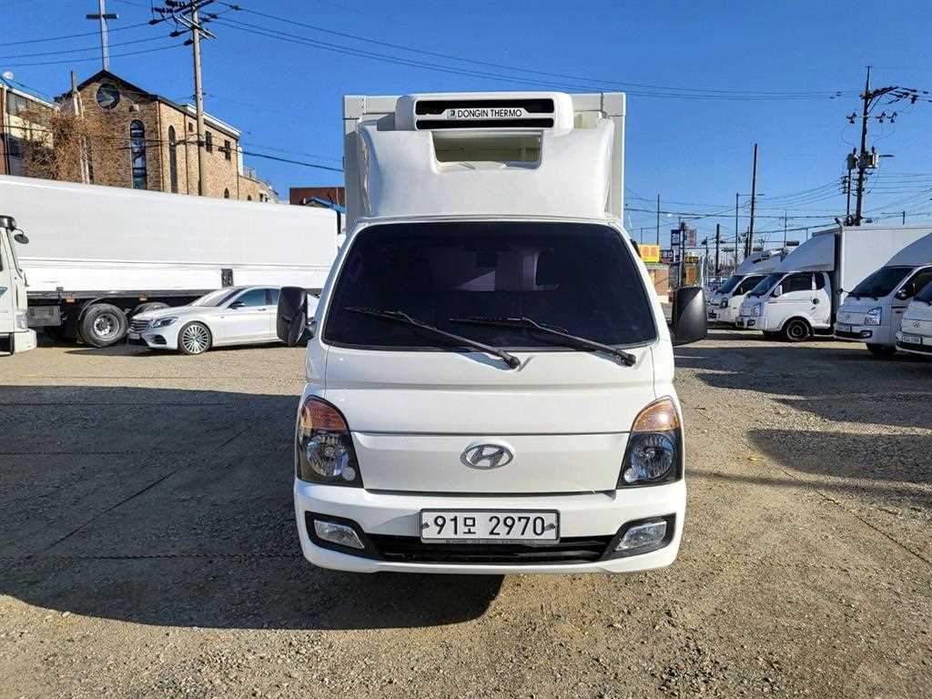 현대 포터2 1톤 3파렛트 하이냉동탑 2019년식 주행 122,762km 중고 화물차 상세 이미지 3