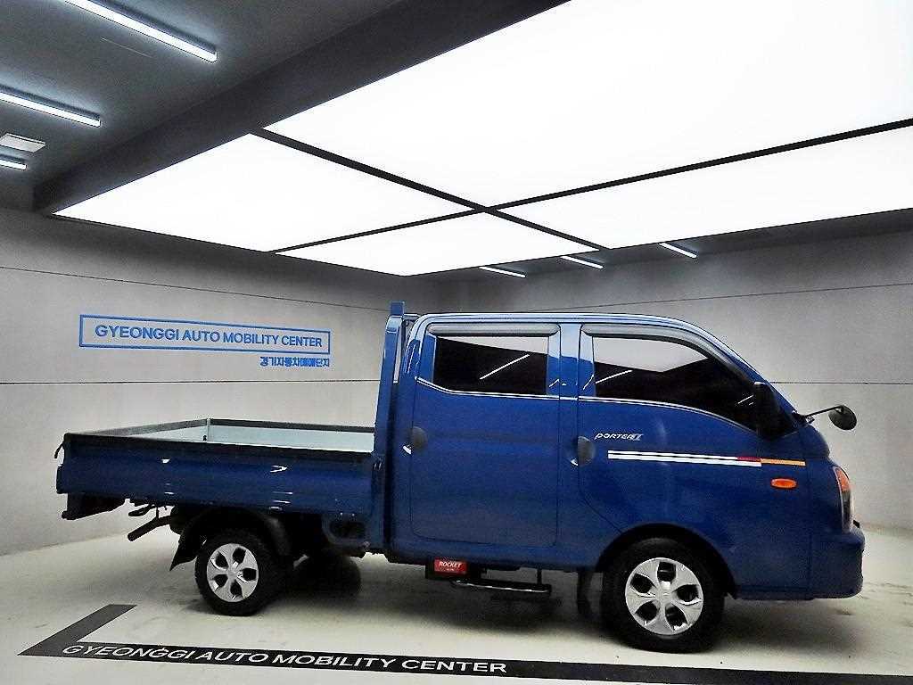 현대 포터2 1톤 더블캡 초장축 카고 2019년식 주행 134,680km 중고 트럭 상세 이미지 2