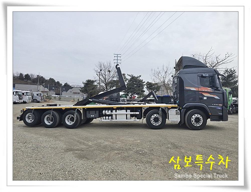 현대 엑시언트 프로 25톤 암롤트럭 2023년형 주행 195,125km 중고 화물차 상세 이미지 5