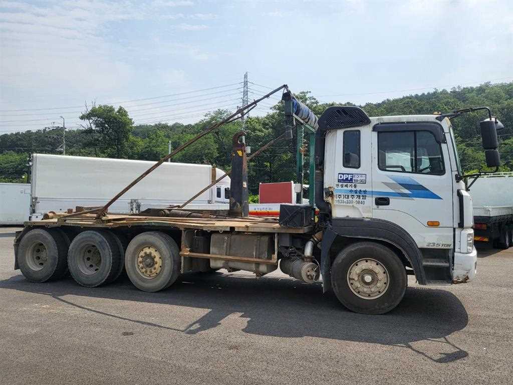 현대 파워텍 24톤 1+3축 암롤트럭 2006년식 주행 713,412km 중고 화물차 상세 이미지 7