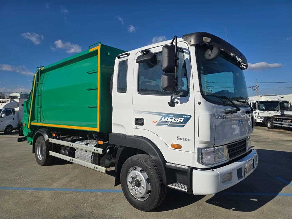 현대 메가트럭 6.5톤 압착진개차 2018년식 주행 163,450km 중고 화물차 상세 이미지 6