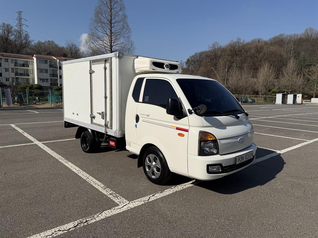 현대 포터2 1톤 냉동탑 슈퍼캡 초장축 2017년식 주행 182,700km 중고 화물차 상세 이미지 8