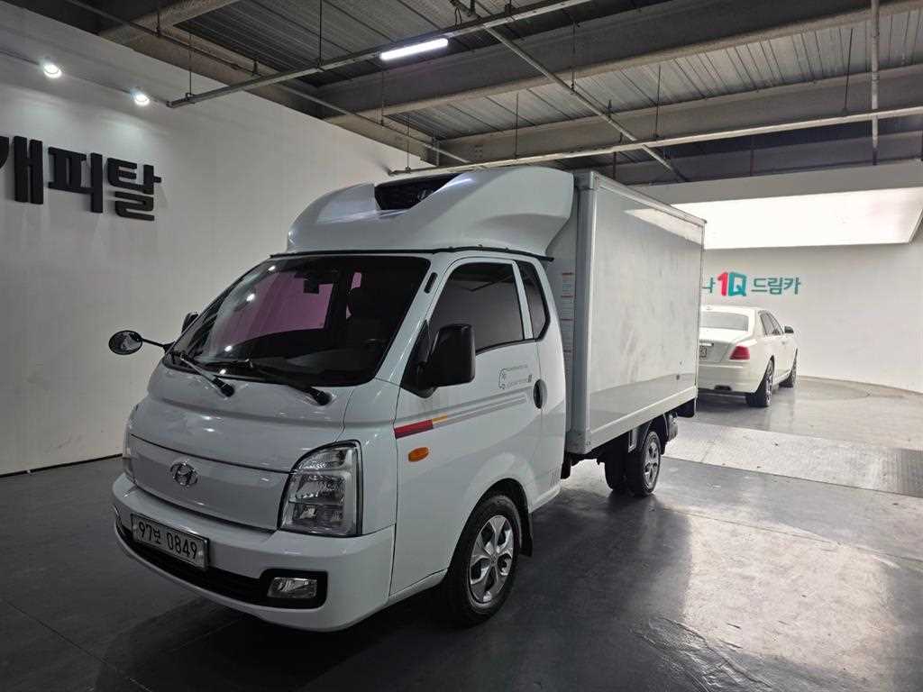 현대 포터2 1톤 하이냉동탑 2020년식 주행 96,583km 중고 화물차 대표 이미지