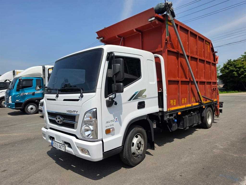 현대 올뉴마이티 3.5톤 광림594 집게차 2026년식 주행 5,000km 중고 화물차 상세 이미지 2