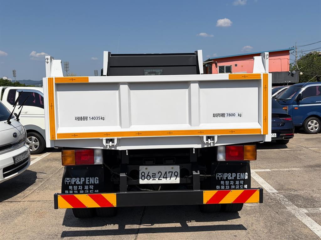 현대 메가트럭 5톤 롱덤프 2019년식 중고 화물차 2019-09 주행 196,410km 상세 이미지 5