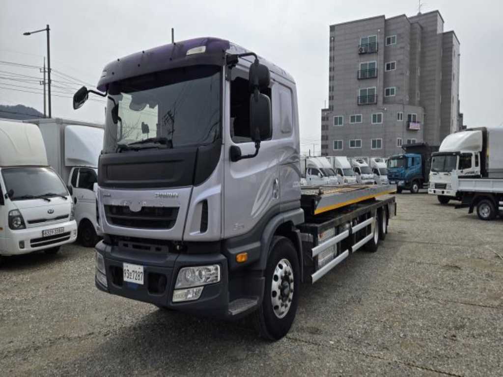 2017년식 주행 340,000km 프리마 4.5톤 카캐리어 셀프로더 중고 화물차 상세 이미지 3