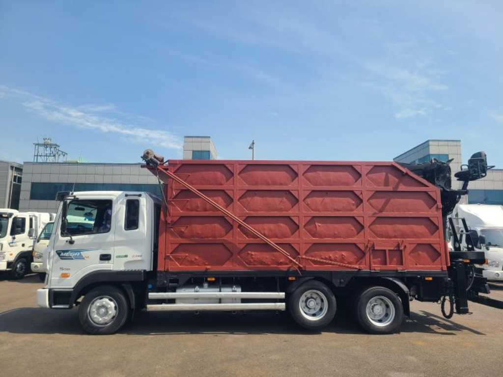 현대 2018년식 주행 37,500km 5톤 히아브 12000 집게차 중고 화물차 상세 이미지 4