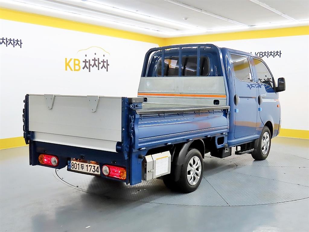 현대 포터2 1톤 파워게이트 더블캡 2023년식 주행 15,630km 중고 화물차 카고 상세 이미지 4