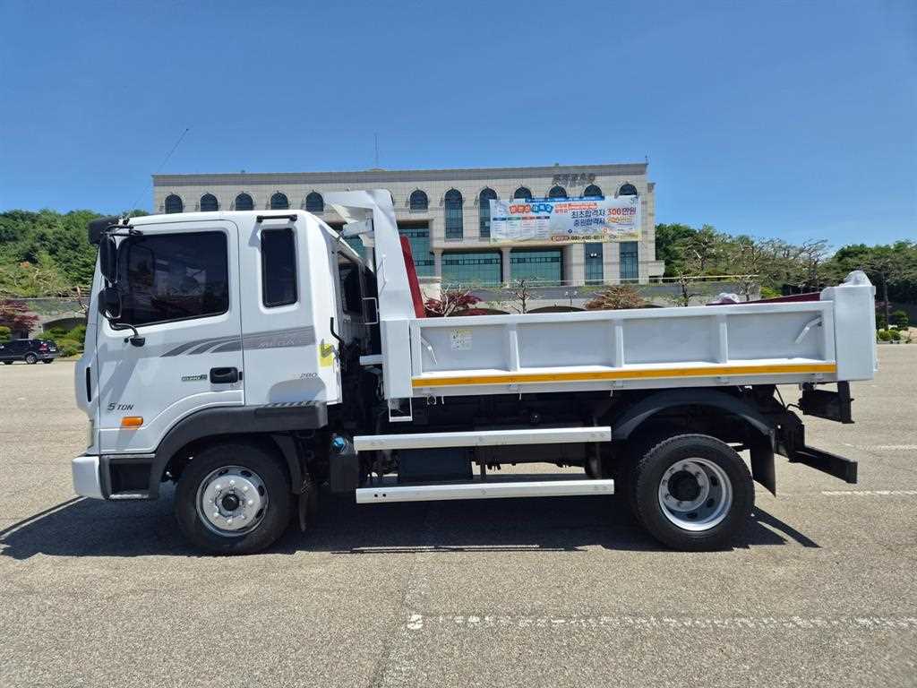 현대 5톤 정품덤프 2015년식 주행 3,435km 중고 화물차 상세 이미지 4