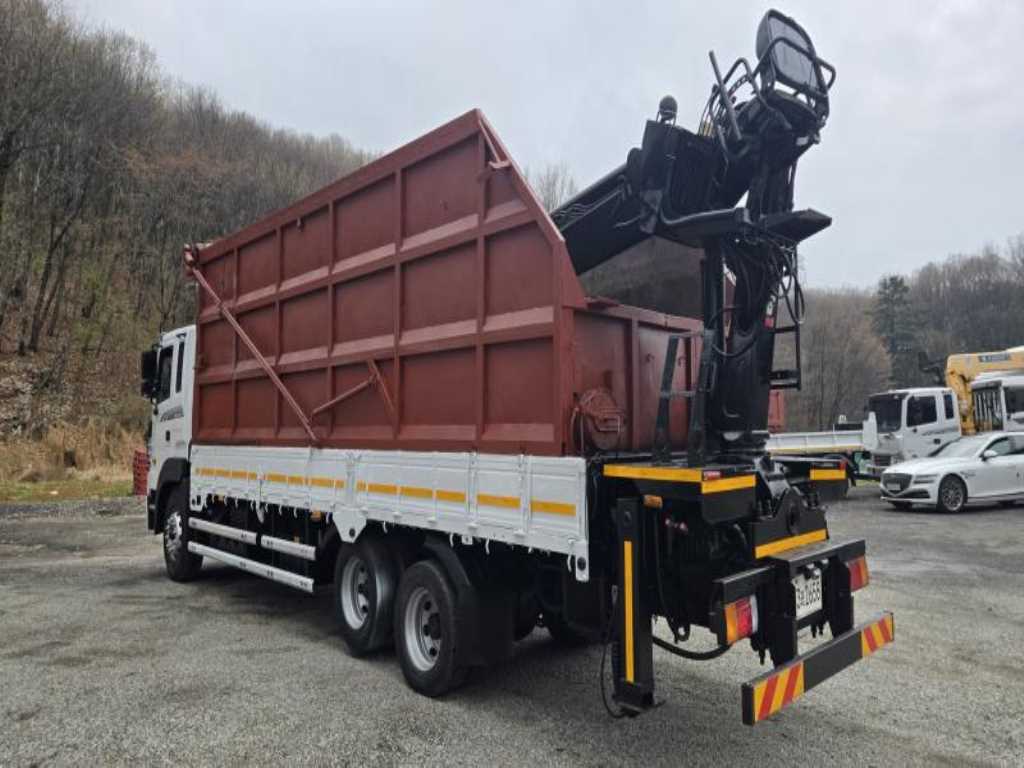 현대 2019년식 주행 358,000km 4.5톤 히아브 12000 앞축 집게차 중고 화물차 상세 이미지 8