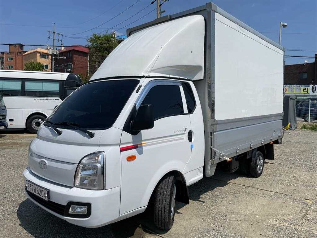 현대 포터2 1톤 롱바디 윙바디 2023년식 주행 23,258km 중고 화물차 상세 이미지 8